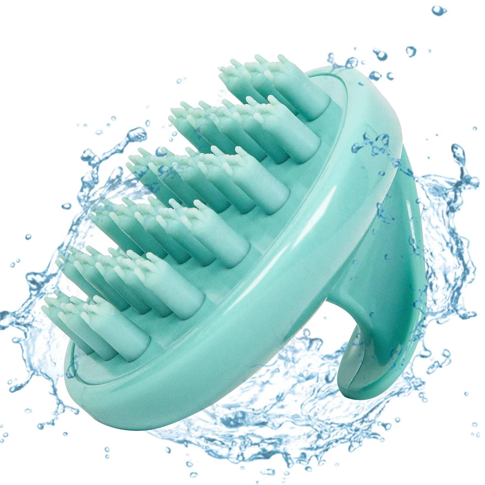 ◆Scalp care brush with ergonomic grip handle to fit your hand, uneven combs designed for the scalp.

◆Shower scalp massager with soft thick silicone bristles, promote blood circulation, deep clean and strengthen the roots of your hair, alleviate hair loss.

◆Perfect hair scalp brush for daily use on dry or wet hair as well as all hair types, keep your hair and scalp healthy.

◆ The hair shampoo brush is suitable for women, man, kids, even the pets, with no worry about long nails( beauty nail) broken.

◆Daily use for relax the scalp muscles and reduce stress, but avoid cross-use.We provide 180 days warranty REPLACEMENT & 100% Money Back Guarantee customer service!